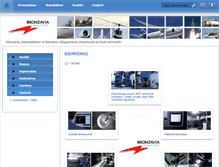 Tablet Screenshot of bronzavia.com
